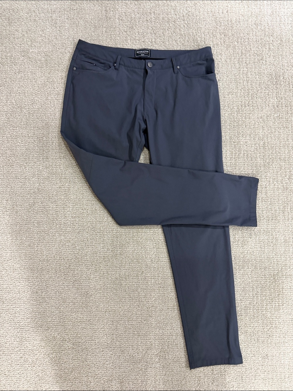 Bronxton  Lightweight Stretch Pants - Dark Gray